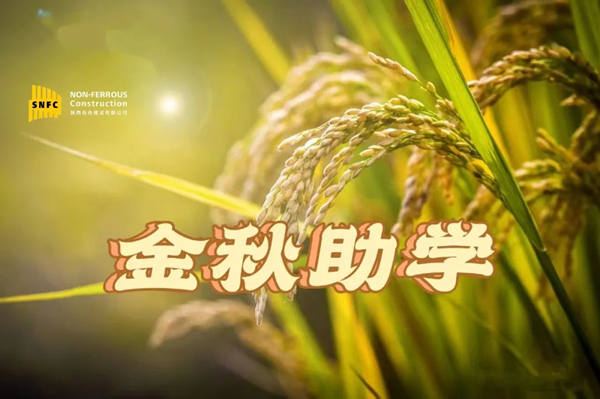 金秋時節，照亮追夢之路！